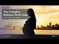 Baltimore Doula &amp; Birth Plan Guide: Costs, Hospitals &amp; Medicaid (First-Time Mom)