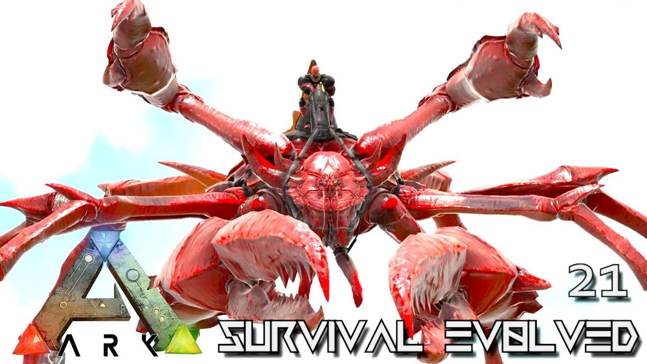 Ark Survival Evolved, Extinction Core, Alpha, Giant Crab, Alpha Karkinos, S...