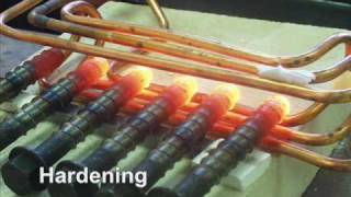 : Wire heating with induction