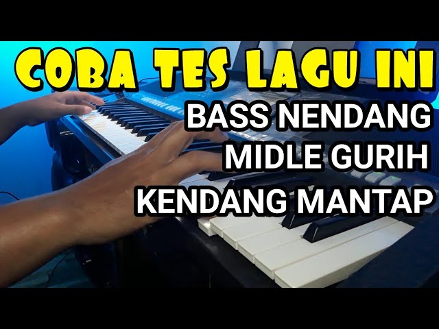 BASS NENDANG SUARA MIDLE GURIH KENDANG MANTAP COCOK BUAT CEK SOUND HAJATAN class=