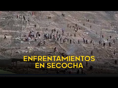 Reubicación en Secocha: damnificados se enfrentaron por terrenos en los cerros