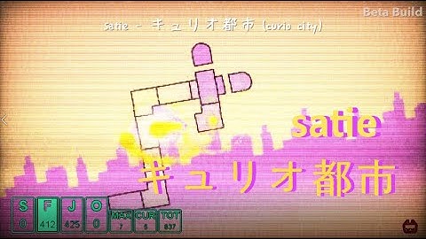 [ADOFAI Custom][클리어 영상] satie - キュリオ都市(curio city) [Map By NumbEr07]
