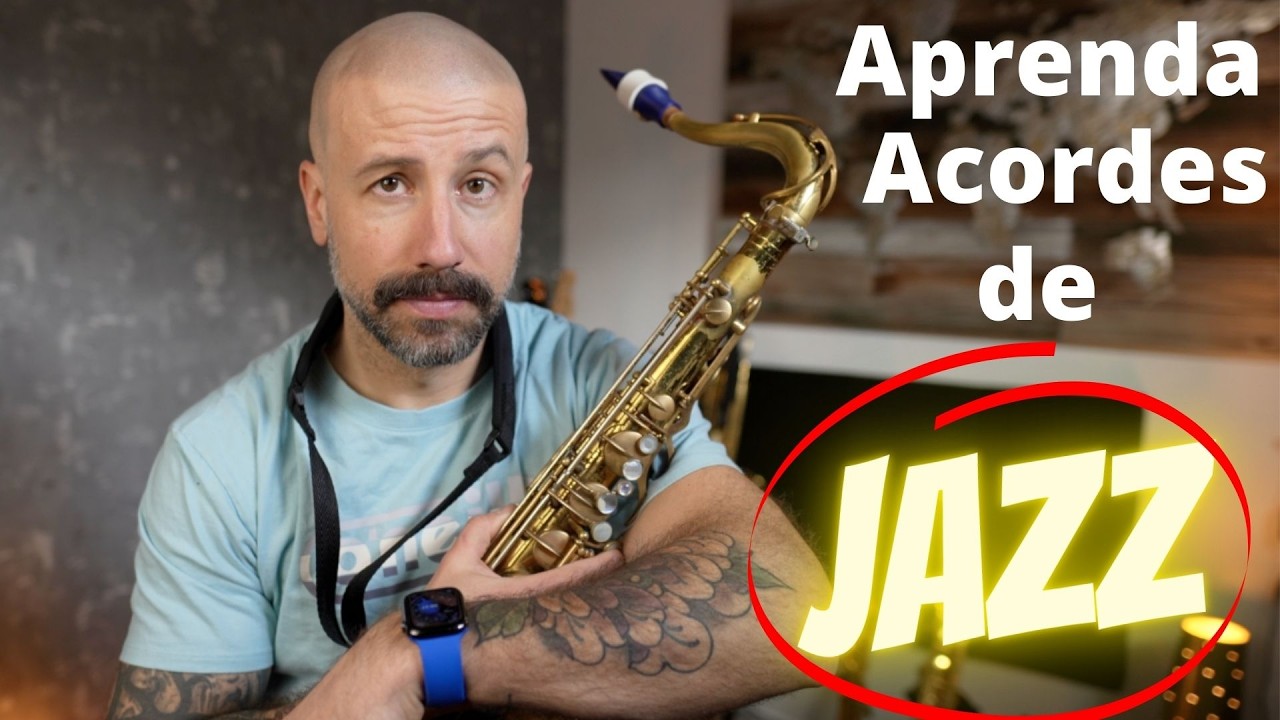 Aqui está uma maneira simples de aprender acordes de jazz no saxofone