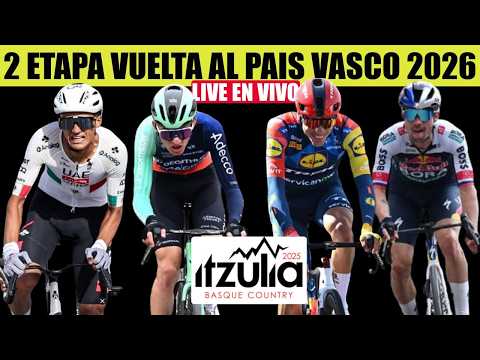 Video CICLISMO EN VIVO 2 ETAPA VUELTA AL PAIS VASCO ITZULIA 2026 LIVE ISAAC DEL TORO AYUSO TESFAZION
