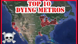 Why Americans are FLEEING These 10 Metros | The Top 10 US Metro Areas LOSING Population