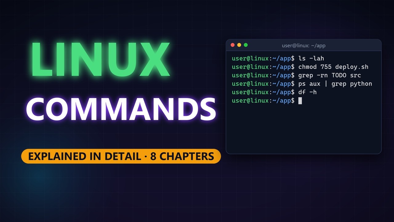 Linux commands in detail - YouTube