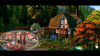 Marie Laveau's MAGICAL Glimmerbrook Cattage The Sims 4 Speed Build