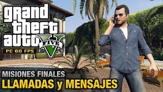 GTA 5 PC - Llamadas y mensajes después de las misiones finales (1080p 60fps)