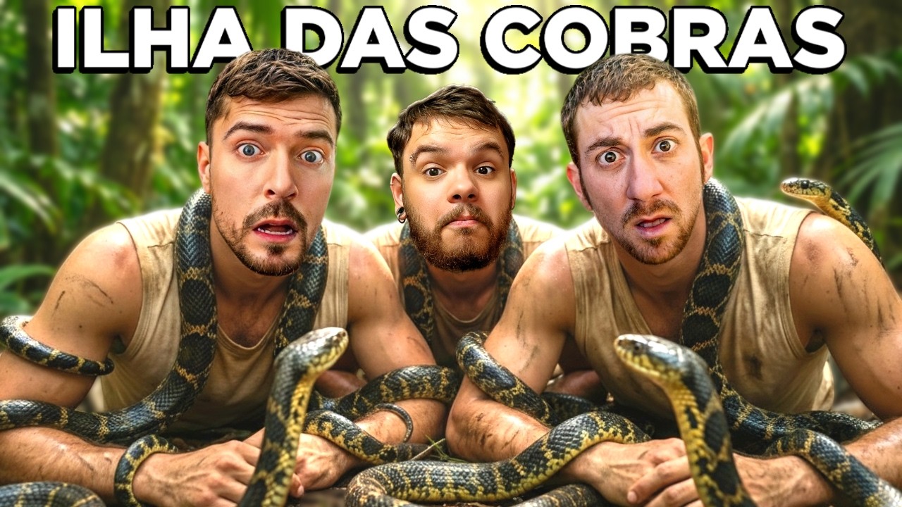 Vendo o MrBesta na ILHA DAS COBRAS - Drew Binsky