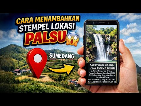 Cara Menambahkan Stempel Lokasi Palsu Pada Foto