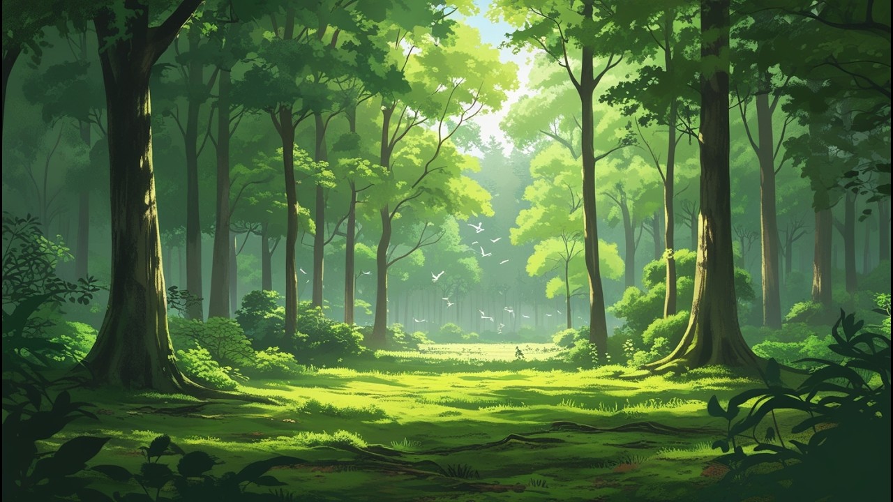 Relaxing Forest Music with Nature Sounds | Emotional Healing & Deep Inner Peace