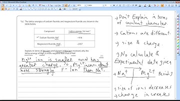 Edexcel AS Chemistry Unit 1 Question Paper May 2015 question 22 (c) Solution