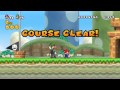New Super Mario Bros. Wii Two-Player Playthrough - World 1