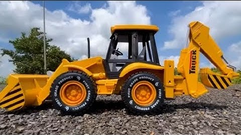 BIG 4X4 RC JCB 3DX Model Unboxing | Bruder 5CX Backhoe Loader|Die Cast Model Unboxing  US dollar 900