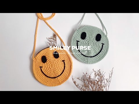 Furry Happy Face Round Crossbody Bag | Claire's