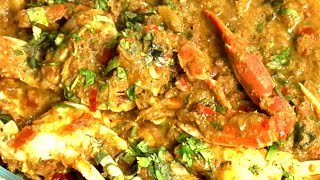 Anjappar's tasty chettinad crab curry recipe | crab masala #crab