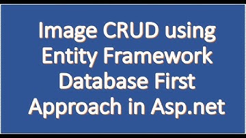 Create MVC application using database first approach and perform CRUD operation. ---- Code Play
