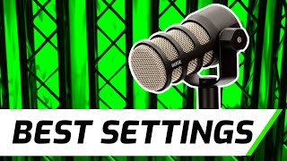 How To Setup Rode PodMic | Best Settings