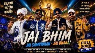 🎵 JAI BHIM  JAI SAMVIDHAN • JAI BHARAT    |Hindi English Marathi  Punjabi Rap 🇮🇳🔥