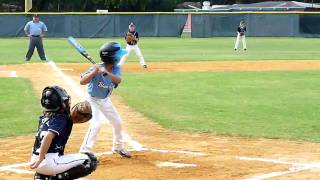 Blake's Basehit to the Leftside 6-21-09