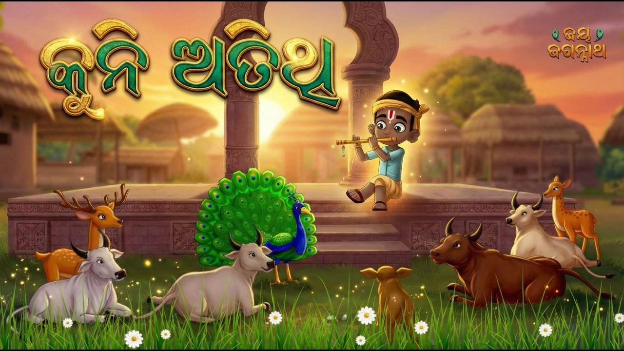 କୁନି ଅତିଥି | Jay Jagannath | Official Odia Animated Series | EPISODE-032