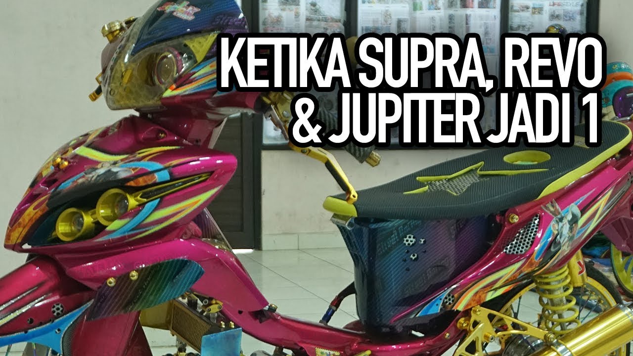 Modifikasi Supra X 100 Kontes / Foto Modifikasi Motor ...