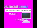 JIMINOGENI UJUMBE WA MBESHI Official Video By The Yohana Macomputa Tunduma 