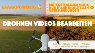 DJI Mini 2 Mavic Air 2 - Videos am PC erstellen mit Videoschnitt Programm Magix Video Deluxe 2021