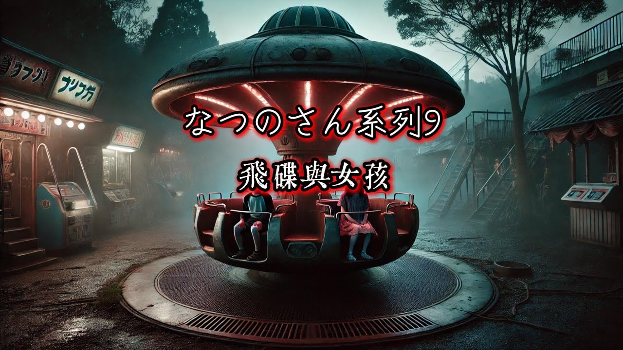 日本怪談|なつのさん系列10|飛碟與女孩|鬼故事 恐怖故事|睡前故事  #都市傳說 #鬼故事 #日本怪談
