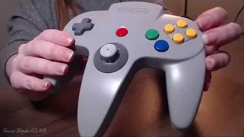 ASMR Controller Sounds on N64 Controller