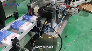 Box Labeling Machine, Carton Tamper Proof Label Applicator Machine