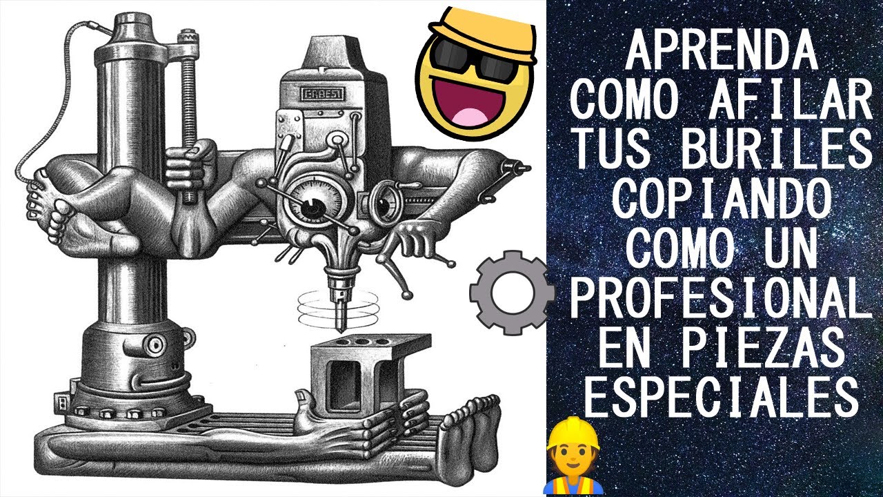 Copiado de piezas dentadas para afilado guia  de buriles y herramientas