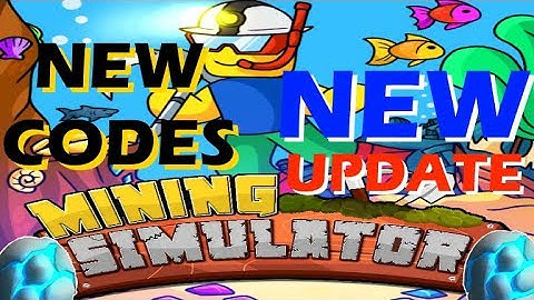 [NEW UPDATE] 3 NEW CODES & ATLANTIS🐟| Mining Simulator | Roblox