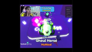HOLY MOLY!😱Hatched a Mythical Ghoul Horse for the first time! Spent over 1 Billion candies!