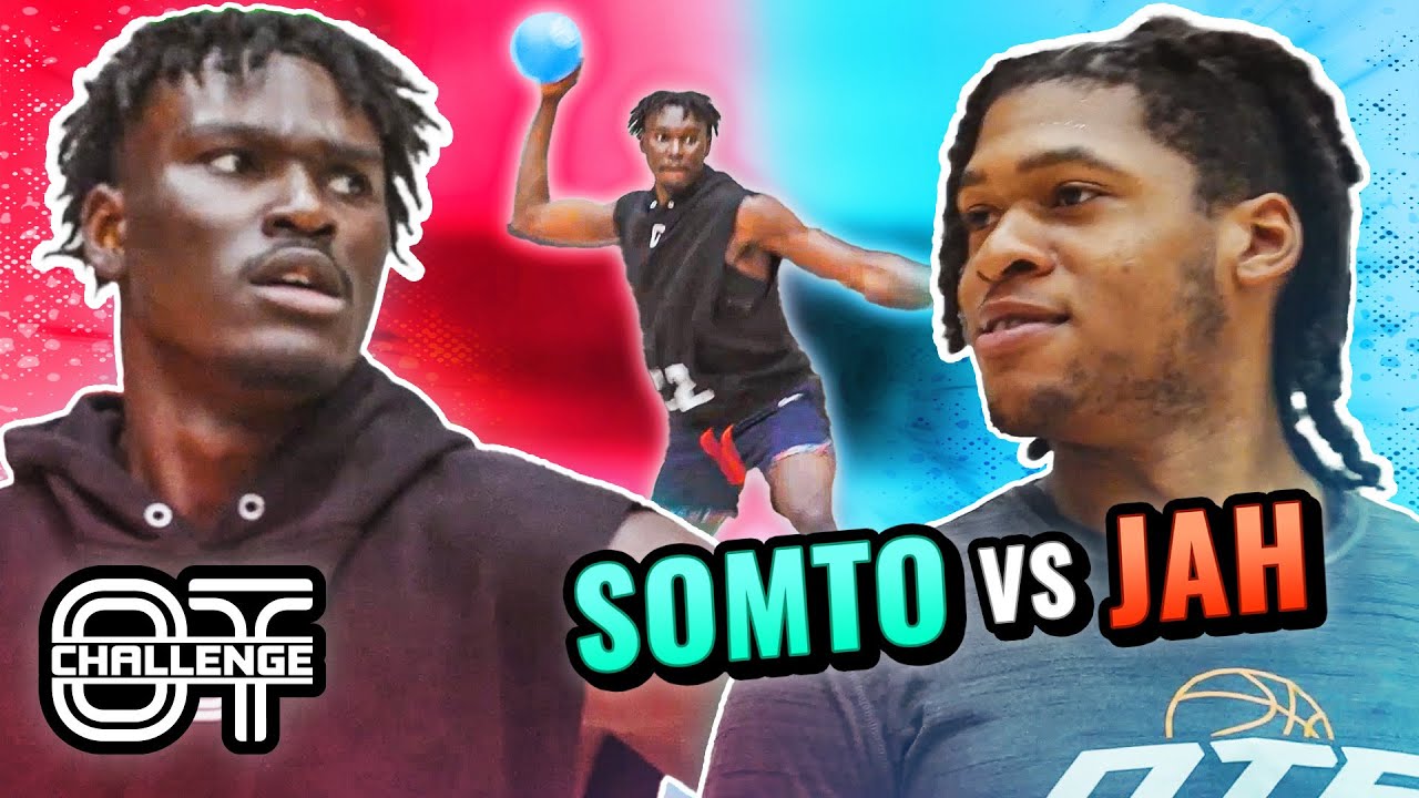 Kentucky Commit Somto Cyril FIGHTS 7’0” Jahzare Jackson In Overtime Challenge!! Call Out VicBlends!