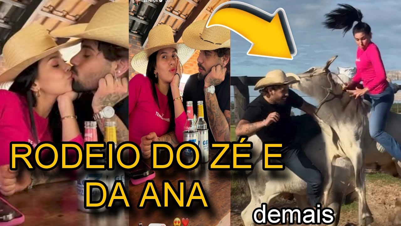 🚨 ZÉ FELIPE E ANA CASTELA SE BEIJAM NA SÉRIE 