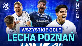 Tak gra mistrz Polski! WSZYSTKIE GOLE LECHA POZNAŃ | Ekstraklasa 2025/26