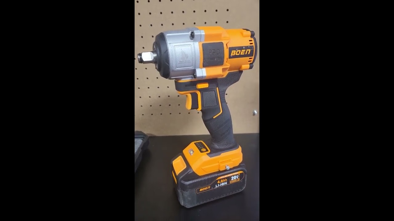 Excellent performance electric impact wrench, is my right-hand man for car repair