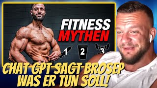 Brosep's Fitness Mythen die Menschen immernoch glauben und ich noch nie gehört habe! Live Reaktion