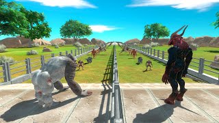 Old Goro vs Kozarog The Demon Who is Faster and Stronger? - Animal Revolt Battle Simulator