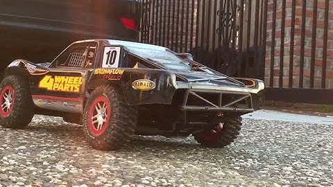 2S 7.4v Top Speed test Traxxas slash 4x4 Ultimate 5000mah 25C All stock RCAction Studio