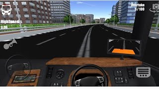 Telolet bus driving 3d ll how to play Telolet bus driving game 3d full video screenshot 5