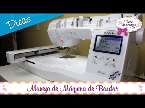 Vídeo: Como Bordar Com Uma Máquina De Bordar