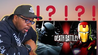 REACTION! Batman vs Iron Man (DC vs Marvel) DEATH BATTLE!