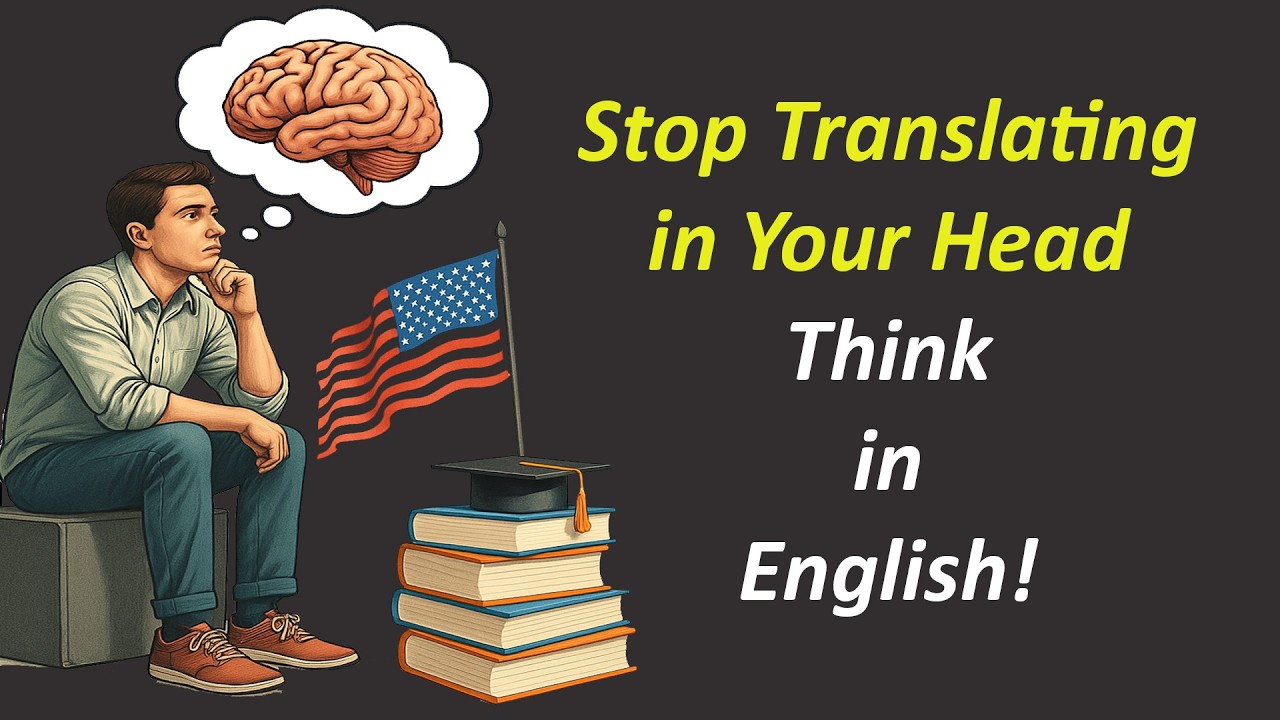 Don't Translate! Think in English & Speak Fluently: Native-Like Confidence Daily (Easy Method)