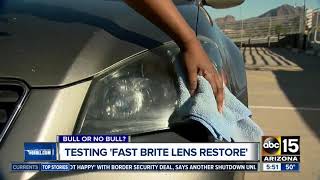 Bull or No Bull: Testing the 'Fast Brite Lens Resotre'