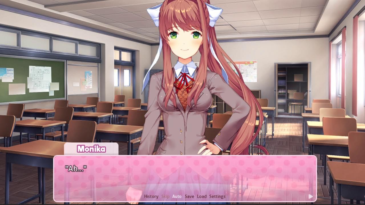 Doki Doki Literature Club, gameplay #1 - YouTube