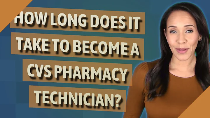 How long does it take to become a CVS pharmacy technician?