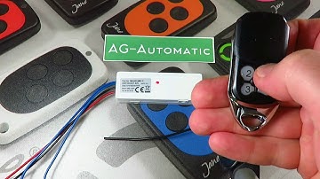 SEIP SKR433 Compatible Remote Control Programming to SEIP EKR1MCGEF Receiver