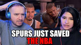 NEW NBA FANS FROM THE UK REACT TO Wemby Emotional After Spurs Beat OKC In Game 7